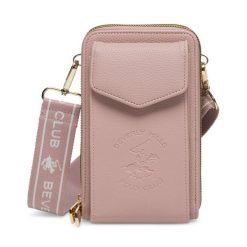 Torebka Beverly Hills Polo Club. Czerwone listonoszki Beverly Hills Polo Club, bez wzorów, bez dodatków. Za 79.99 zł.