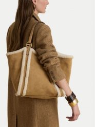 LAUREN RALPH LAUREN Torebka 431P18389001 Brązowy. Brązowe torebki klasyczne Lauren Ralph Lauren, bez wzorów, ze skóry, bez dodatków. Za 2,399.00 zł.