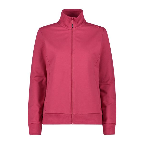 Damska bluza dresowa CMP. Czerwone bluzy CMP, xs, bez wzorów, z bawełny, bez kaptura. Za 234.50 zł.