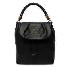 Plecak LOVE MOSCHINO. Czarne plecaki Love Moschino, bez wzorów. Za 907.99 zł.