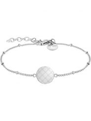 Tamaris Bransoletka z elementami ozdobnymi rozmiar: onesize. Szare bransoletki Tamaris, ze stali. Za 85.45 zł.