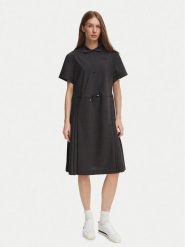 Lacoste Sukienka codzienna EF0197 Szary Regular Fit. Szare sukienki Lacoste, na co dzień, bez wzorów, z syntetyku, bez kołnierzyka, bez ramiączek, proste. Za 1,299.00 zł.