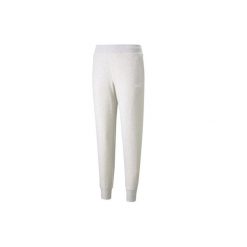 Puma Essential Logo Pants, damskie spodnie dresowe, Beżowe. Brązowe spodnie dresowe Puma, xl, bez wzorów, z bawełny, na fitness i siłownię. Za 149.99 zł.