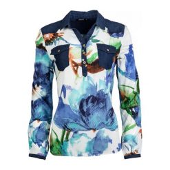 Desigual Bluzka Damska S Niebieski. Bluzki marki Desigual. W wyprzedaży za 255.00 zł.