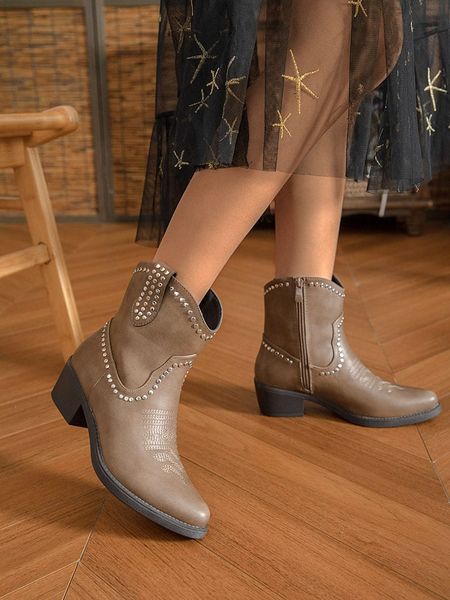 Sixth Sens Kozaki w kolorze khaki rozmiar: 40. Brązowe kozaki Sixth Sens, na zimę, bez obcasa, bez zapięcia. Za 186.63 zł.