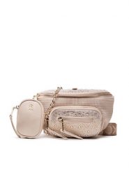 Steve Madden Saszetka nerka SM13000640 Beżowy. Brązowe torebki klasyczne Steve Madden, bez wzorów, z materiału, bez dodatków. Za 389.99 zł.