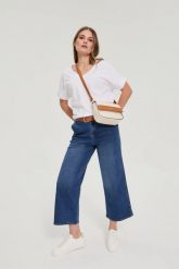 Torebka na ramię beżowa. Brązowe torby na ramię MOODO, bez wzorów, na ramię, bez dodatków. Za 109.99 zł.