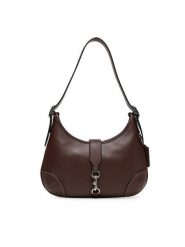 Coach Torebka Hamptons Hobo CW642 Brązowy. Brązowe torebki klasyczne Coach, bez wzorów, ze skóry, bez dodatków. Za 1,539.00 zł.