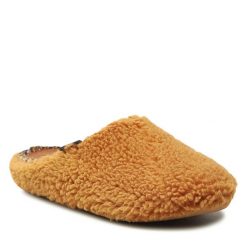 Kapcie Toni Pons. Brązowe obuwie domowe Toni Pons, bez wzorów, bez zapięcia. Za 169.99 zł.