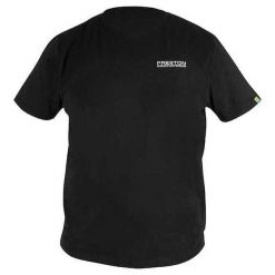 Koszulka Wędkarska Preston Black T-Shirt. Czarne bluzki PRESTON INNOVATIONS, m, bez wzorów, bez kołnierzyka, bez ramiączek. Za 99.99 zł.