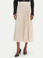 JOOP! Spódnica plisowana Salma2 30100095 Beżowy Regular Fit. Brązowe spódnice Joop!, bez wzorów, z syntetyku, plisowane. Za 949.99 zł.