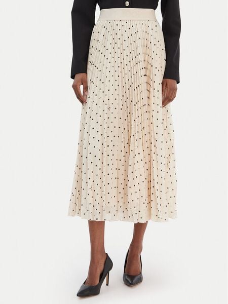 JOOP! Spódnica plisowana Salma2 30100095 Beżowy Regular Fit. Brązowe spódnice Joop!, bez wzorów, z syntetyku, plisowane. Za 849.99 zł.