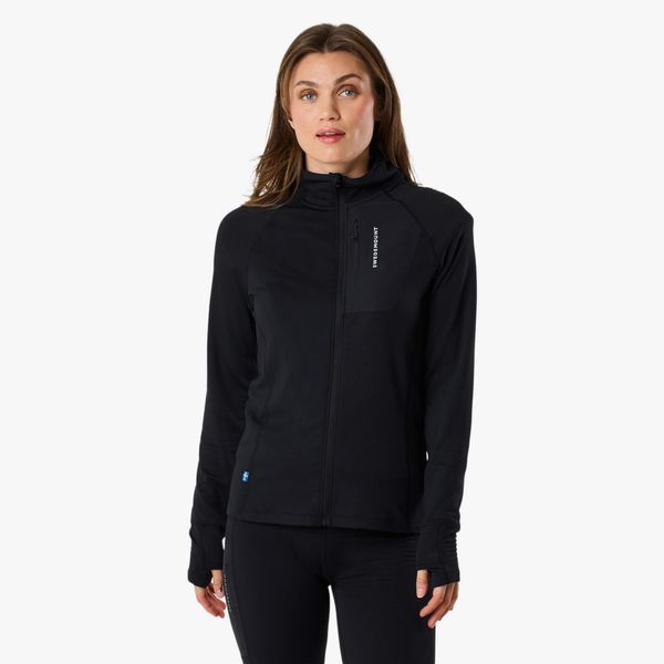 Bluza Wędrówki Kobieta Ultra Light Szybkoschnący. Czerwone bluzy SWEDEMOUNT, xl, bez wzorów, z elastanu, bez kaptura. Za 163.99 zł.