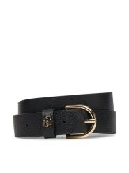 Liu Jo Pasek Damski Hips Belt 3Cm AA5242 P0129 Czarny. Czarne paski Liu Jo, bez wzorów, ze skóry. Za 249.99 zł.