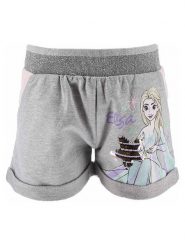 Disney Frozen Szorty "Kraina Lodu" w kolorze szarym rozmiar: 128. Szare szorty Disney Frozen, bez wzorów, z bawełny. Za 39.58 zł.
