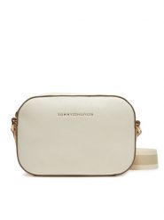 Tommy Hilfiger Torebka AW0AW17450 Écru. Listonoszki TOMMY HILFIGER, bez wzorów, ze skóry, bez dodatków. Za 429.99 zł.