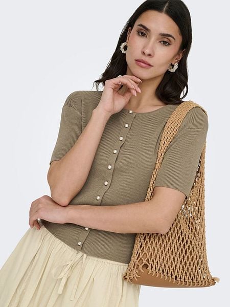 JDY Kardigan w kolorze khaki rozmiar: XL. Brązowe kardigany JDY, xl, bez wzorów. Za 89.95 zł.