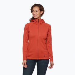Bluza trekkingowa damska Black Diamond Factor Hoody. Brązowe bluzy Black Diamond, l, bez wzorów, bez kaptura. Za 428.99 zł.
