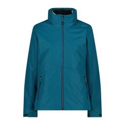 Kurtka damska turystyczna CMP 32Z1436D. Niebieskie kurtki sportowe CMP, l, bez wzorów, z polaru, bez kaptura, trekkingowe. W wyprzedaży za 419.99 zł.
