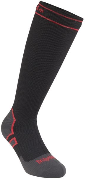 BRIDGEDALE Skarpety STORMSOCK HEAVY KNEE-XL ( 48+)-Czarny. Czarne skarpety Bridgedale, bez wzorów, z lycry. Za 132.20 zł.