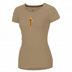 Koszulka damska Ocun Classic. Brązowe bluzki Ocun, xs, bez wzorów, sportowe, bez kołnierzyka, bez ramiączek. Za 178.50 zł.