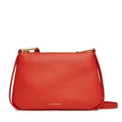 Torebka Coccinelle. Brązowe listonoszki Coccinelle, bez wzorów, bez dodatków. Za 559.99 zł.