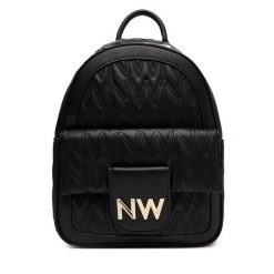 Plecak Nine West. Czarne plecaki Nine West, bez wzorów. Za 369.99 zł.