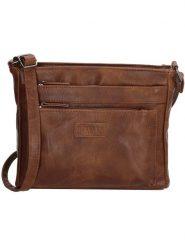 Beagles Torebka "Murcia" w kolorze jasnobrązowym - 25 x 20 x 3 cm rozmiar: onesize. Brązowe torby na ramię Beagles, bez wzorów, z materiału, na ramię, bez dodatków. Za 65.99 zł.