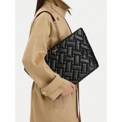 Torebka MEXX. Czarne shopper Mexx, bez wzorów, bez dodatków. Za 229.99 zł.