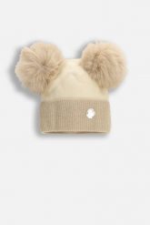 Czapka zimowa z pomponami. Czapki COCCODRILLO, bez wzorów. Za 79.90 zł.