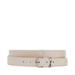 Pasek Damski Calvin Klein. Białe paski Calvin Klein, bez wzorów. Za 116.99 zł.