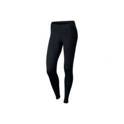 Legginsy fitness kardio damskie. Czarne legginsy Nike, xs, bez wzorów, z elastanu. Za 139.99 zł.