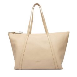 Torebka Coccinelle. Brązowe torebki klasyczne Coccinelle, bez wzorów, bez dodatków. Za 1,269.00 zł.