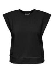 ONLY Bluza w kolorze czarnym rozmiar: XS. Czarne bluzy Only, xs, bez wzorów, bez kaptura. Za 63.95 zł.