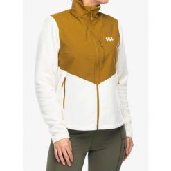 Bluza z zamkiem damska Helly Hansen Daybreaker Block Jacket. Białe bluzy Helly Hansen, m, bez wzorów, bez kaptura. Za 251.99 zł.