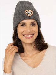 Zwillingsherz Czapka "Leo-Herz" w kolorze brązowym rozmiar: onesize. Brązowe czapki Zwillingsherz, bez wzorów, z materiału. Za 86.99 zł.