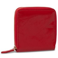 ACCCESSORIES 1W1-010-SS20 Czerwony. Czerwone portfele ACCCESSORIES, bez wzorów, ze skóry ekologicznej. Za 39.99 zł.