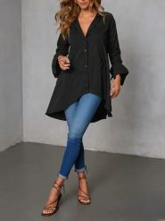 LA Angels Koszula w kolorze czarnym rozmiar: S. Czarne koszule LA Angels, s, bez wzorów, bez kołnierzyka, bez ramiączek. Za 152.99 zł.