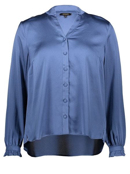 More & More Bluzka w kolorze niebieskim rozmiar: 34. Niebieskie bluzki More & More, bez wzorów, bez kołnierzyka, bez ramiączek. Za 65.54 zł.