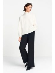 Rich&Royal Golf w kolorze kremowym rozmiar: S. Brązowe golfy Rich&Royal, s, bez wzorów, z wełny, bez ramiączek. Za 156.61 zł.