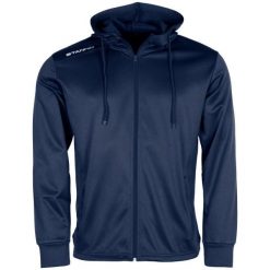 Bluza dresowa z kapturem zapinana na zamek Stanno Field. Niebieskie bluzy STANNO, xl, bez wzorów, z dresówki, z kapturem. Za 171.50 zł.