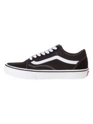 Vans Sneakersy "UA Old Skool" w kolorze czarnym rozmiar: 40,5. Czarne trampki Vans, bez wzorów, ze skóry, bez zapięcia. Za 244.45 zł.