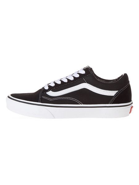 Vans Sneakersy "UA Old Skool" w kolorze czarnym rozmiar: 46. Czarne trampki Vans, bez wzorów, ze skóry, bez zapięcia. Za 164.95 zł.