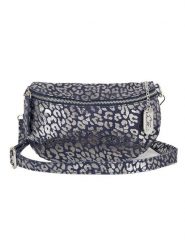 Anna Morellini Skórzana saszetka "Romola" w kolorze srebrno-granatowym - 25 x 14 x 1 cm rozmiar: onesize. Niebieskie torby na ramię Anna Morellini, bez wzorów, z materiału, sportowe, przez ramię, bez dodatków. Za 130.99 zł.