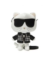 KARL LAGERFELD Torebka A3W30187 Czarny. Czarne listonoszki KARL LAGERFELD, bez wzorów, ze skóry, bez dodatków. Za 1,299.00 zł.