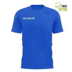 Bawełniana koszulka Givova Fresh Royal Blue 2XL. Niebieskie koszulki sportowe Givova, bez wzorów, z bawełny, bez ramiączek, do koszykówki. Za 59.82 zł.