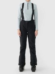 4F Spodnie narciarskie w kolorze czarnym rozmiar: XXL. Czarne spodnie dresowe 4f, s, bez wzorów, narciarskie. Za 244.22 zł.