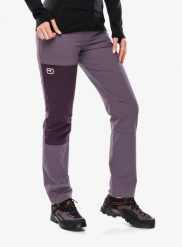 Spodnie softshell damskie Ortovox Brenta Pants. Fioletowe spodnie narciarskie ORTOVOX, l, bez wzorów, z materiału, trekkingowe. Za 742.49 zł.