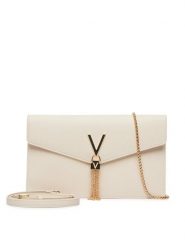 Valentino Torebka Luxe VBS9XJ17 Écru. Białe torebki klasyczne Valentino, bez wzorów, ze skóry, bez dodatków. Za 439.99 zł.