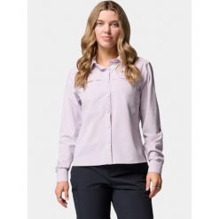 Koszulka Damska Columbia Summit Valley Woven. Fioletowe bluzki Columbia, bez wzorów, sportowe, bez kołnierzyka, bez ramiączek. Za 399.00 zł.